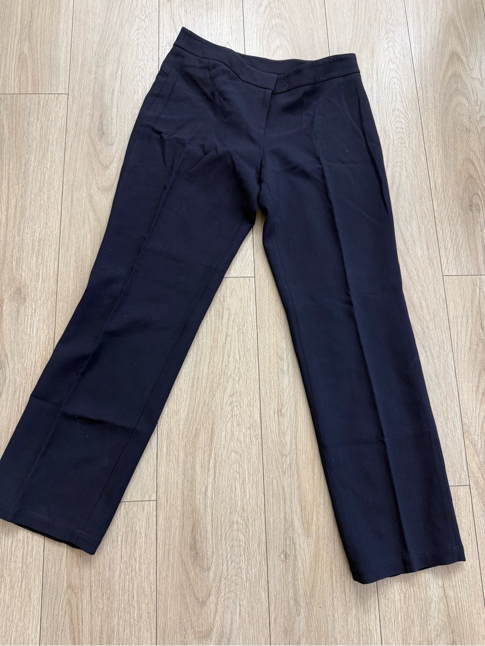 Classic Women's Black Straight-Leg Dress Pants